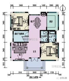 房屋设计图纸效果图,8米x10米房屋设计图纸效果图